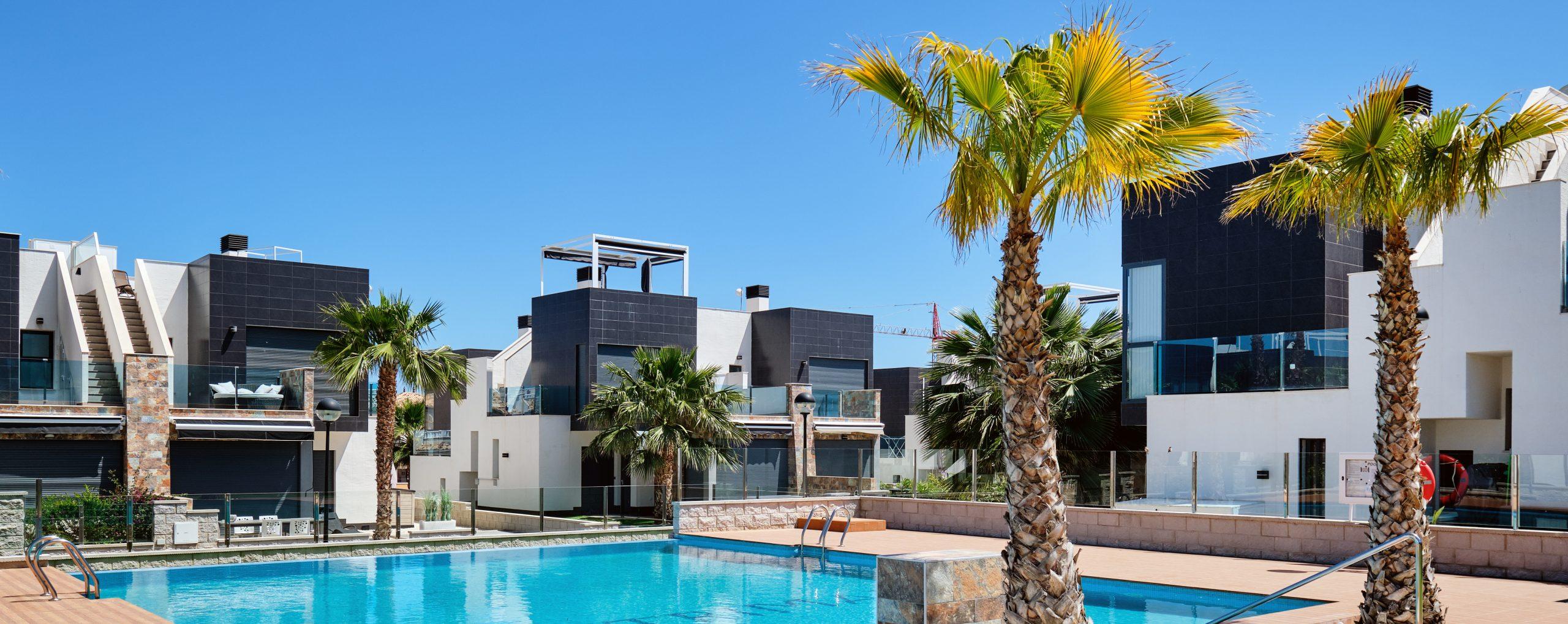 April,26,,2019:,Panoramic,View,Modern,Spanish,Luxury,Villas,With